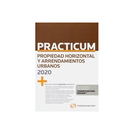 Practicum Propiedad Horizontal y Arrendamientos Urbanos 2020 (Papel + Ebook)