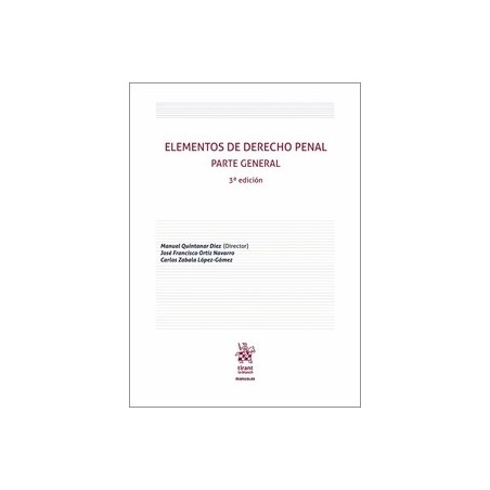 Elementos de Derecho Penal. Parte General (Papel + Ebook)