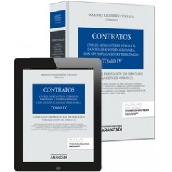 Colección Contratos. Contratos de Prestación de Servicios y Realización de Obras Tomo 4 "(Duo Papel + Ebook )"