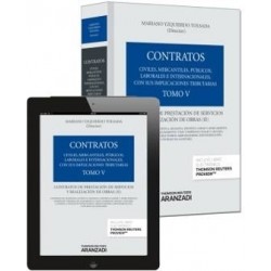 Colección Contratos: Contratos de Prestación de Servicios y Realización de Obras 2 Tomo 5 "(Duo Papel + Ebook )"