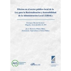 Efectos en el Sector Público Local de la Ley para la Racionalización y Sostenibilidad de la Administración Local