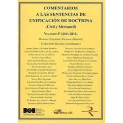 Comentarios a las Sentencias de Unificación de Doctrina. Civil y Mercantil. 2011-2012 Tomo 5