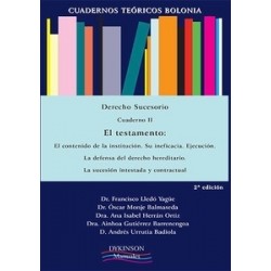 Cuadernos Teóricos Bolonia. Derecho Sucesorio. Cuaderno...