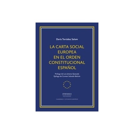 La Carta Social europea en el orden constitucional español