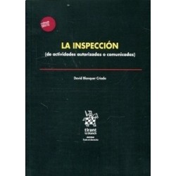 La Inspección (De Actividades Autorizadas o Comunicadas) "Papel + Ebook"