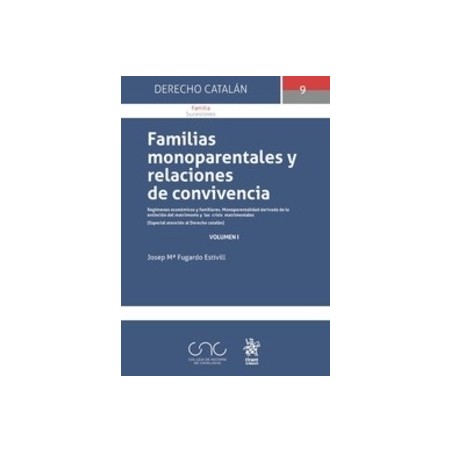Familias Monoparentales y Relaciones de Convivencia Volumen I (Papel + Ebook) "Regímenes Económicos y Familiares. Monoparentali