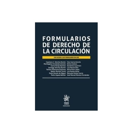 Formularios de Derecho de la Circulación "(Dúo Papel + Ebook )"