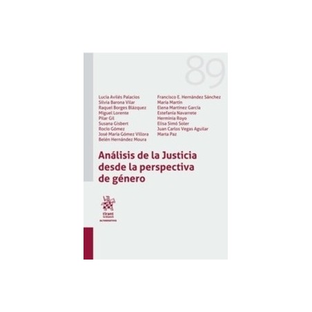 Análisis de la Justicia desde la Perspectiva de Género (Papel + Ebook)