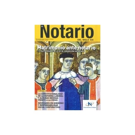 Matrimonio ante Notario "Revista Nº 62 (Julio-Agosto 2015)"