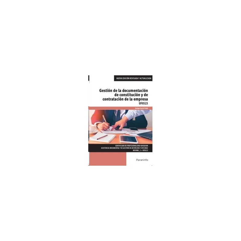 Gestión de la documentación de constitución y de contratación de la empresa