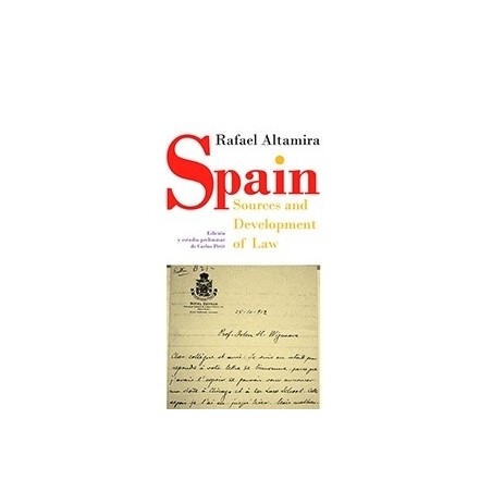 Spain. Sources And Development Of Law