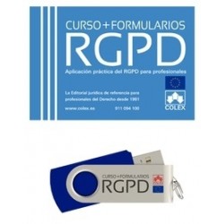 USB Curso Reglamento General Protección de Datos  + Formularios "Curso práctico de RGPD +...