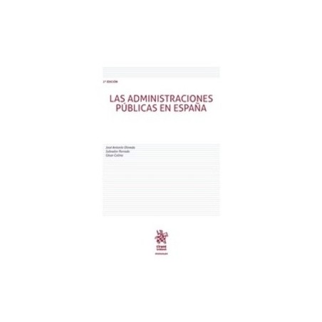 Las Administraciones Públicas en España Edición 2017 "PENDIENTE NUEVA EDICIÓN SEPTIEMBRE 22"