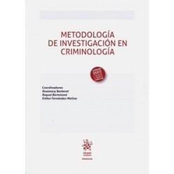 Metodología de Investigación en Criminología (Papel + Ebook)