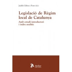 Legislacio de Regim Local de Catalunya Amb Estudi Introducc "Amb estudi introductori i índex...