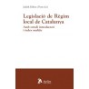 Legislacio de Regim Local de Catalunya Amb Estudi Introducc "Amb estudi introductori i índex analític"