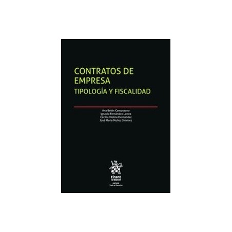 Contratos de Empresa. Tipología y fiscalidad (Papel + Ebook)