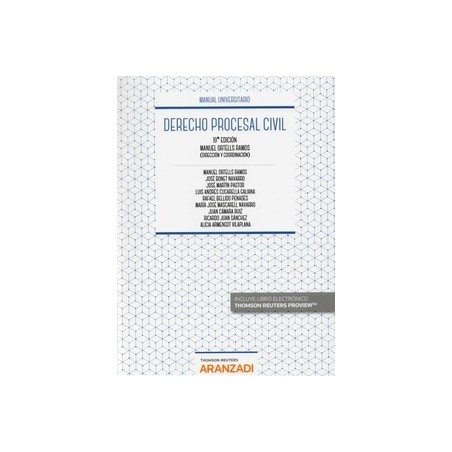 Derecho Procesal Civil 2020 (Papel + Ebook)