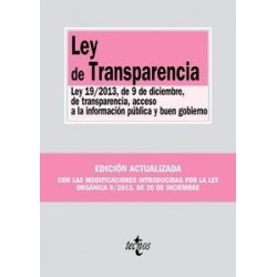 Ley de Transparencia "Ley 19/2013, de 9 de Diciembre, de Transparencia, Acceso a la Información...