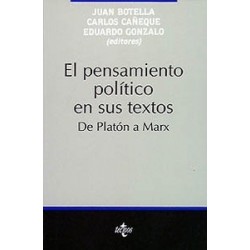 El Pensamiento Político en sus Textos "De Platón a Marx."