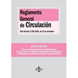 Reglamento General de Circulación "Real Decreto 1.428/2003, de 21 de Noviembre"