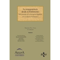 La Transparencia desde el Parlamento "XXI Jornadas de la Asociación Española de Letrados de...