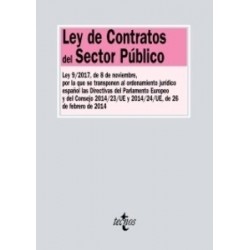 Ley de Contratos del Sector Público "Ley 9/2017 por la que se transponen el ordenamiento jurídico español las Directivas del Pa