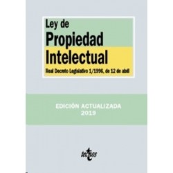Ley de Propiedad Intelectual 2019 "Real Decreto Legislativo 1/1996, de 12 de abril,"
