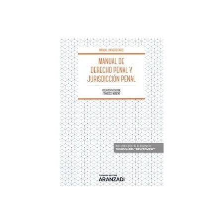 Manual de Derecho Penal y Jurisdicción Penal ( Papel + Ebook )