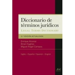 Diccionario de Términos Jurídicos "Inglés-Español, Spanish-English"