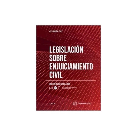 Legislacion sobre Enjuiciamiento Civil 2022 (Papel + Ebook)