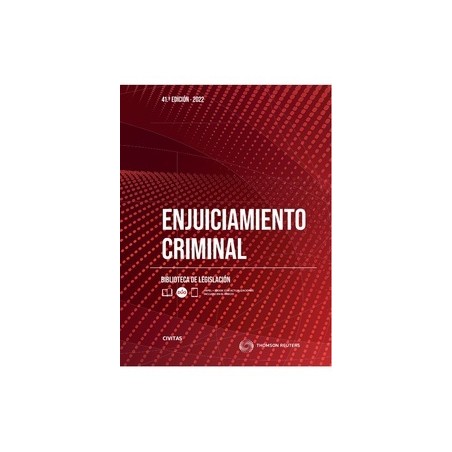 Enjuiciamiento Criminal 2022 (Papel + Ebook)