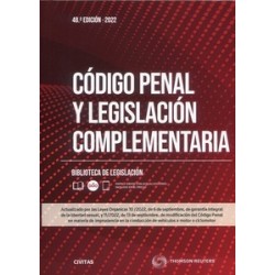 Código Penal y legislación complementaria 2022 (Papel + Ebook)
