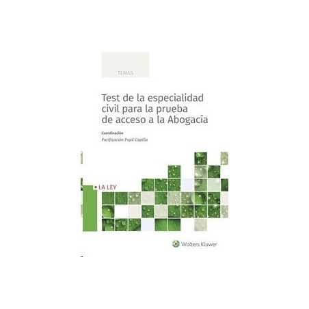 E-book Test de la Especialidad Civil para la Prueba de Acceso a la Abogacía "Formato: Digital Smarteca"