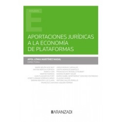 Aportaciones jurídicas a la economía de plataformas (Papel + Ebook)