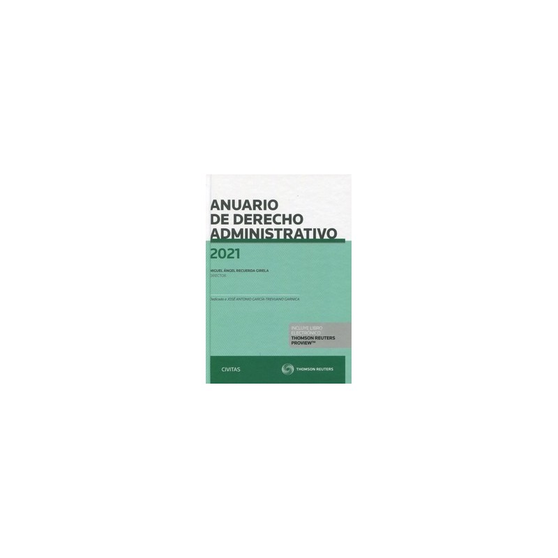 Anuario de Derecho Administrativo 2021 (Papel + Ebook)*