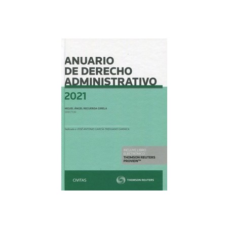 Anuario de Derecho Administrativo 2021 (Papel + Ebook)*