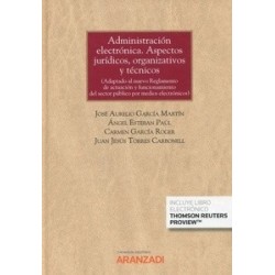 Administracion Electronica Aspectos Juridicos Organizativos (Papel + Ebook)