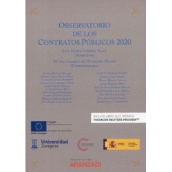 Observatorio de los contratos públicos 2020 (Papel + e-book)