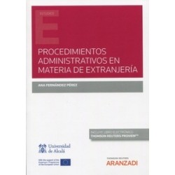 Procedimientos administrativos en materia de extranjería (Papel + e-book)