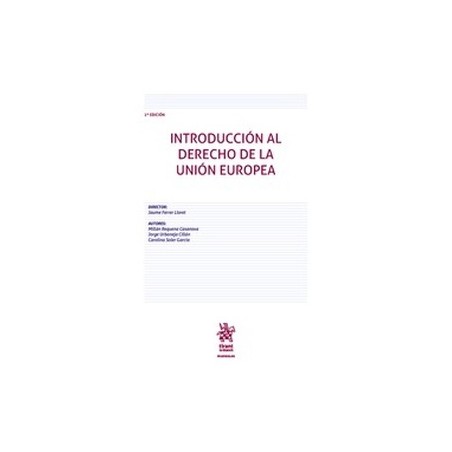 Introducción al Derecho de la Unión Europea 2021 (Papel + Ebook)