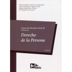 Curso de Derecho Civil I. Volumen II. Derecho de la persona