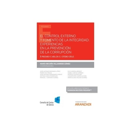 El control externo y fomento de la integridad: experiencias en la prevención de la corrupción (Papel + Ebook)