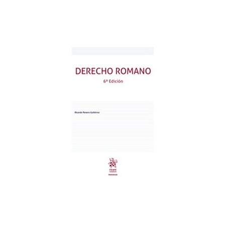 Derecho romano (Papel + Ebook)