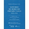 Estudios de Derecho Privado Vasco 1919-1951