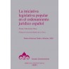 La iniciativa legislativa popular en el ordenamiento jurídico español