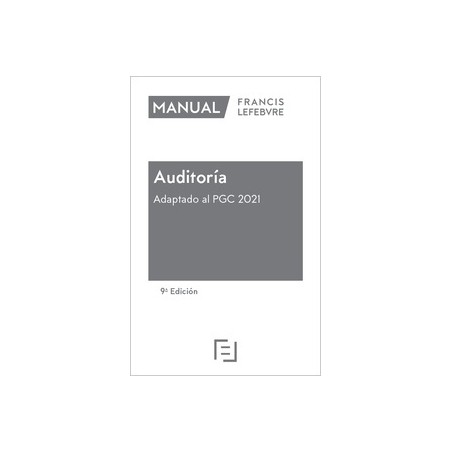 Manual de Auditoría. Adaptado al PGC 2021