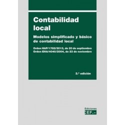 Contabilidad local 2022. Modelos simplificado y básico de contabilidad local 2022 "ORDEN...