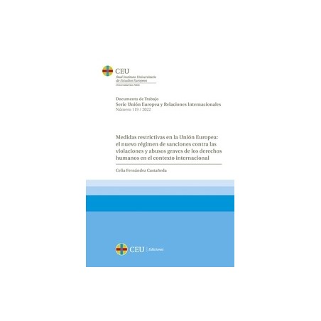 Medidas restrictivas en la Unión Europea: el nuevo régimen de sanciones contra las violaciones y abusos graves d