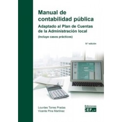 Manual de contabilidad pública. Adaptación al Plan de Cuentas de la Administración local "Incluye...